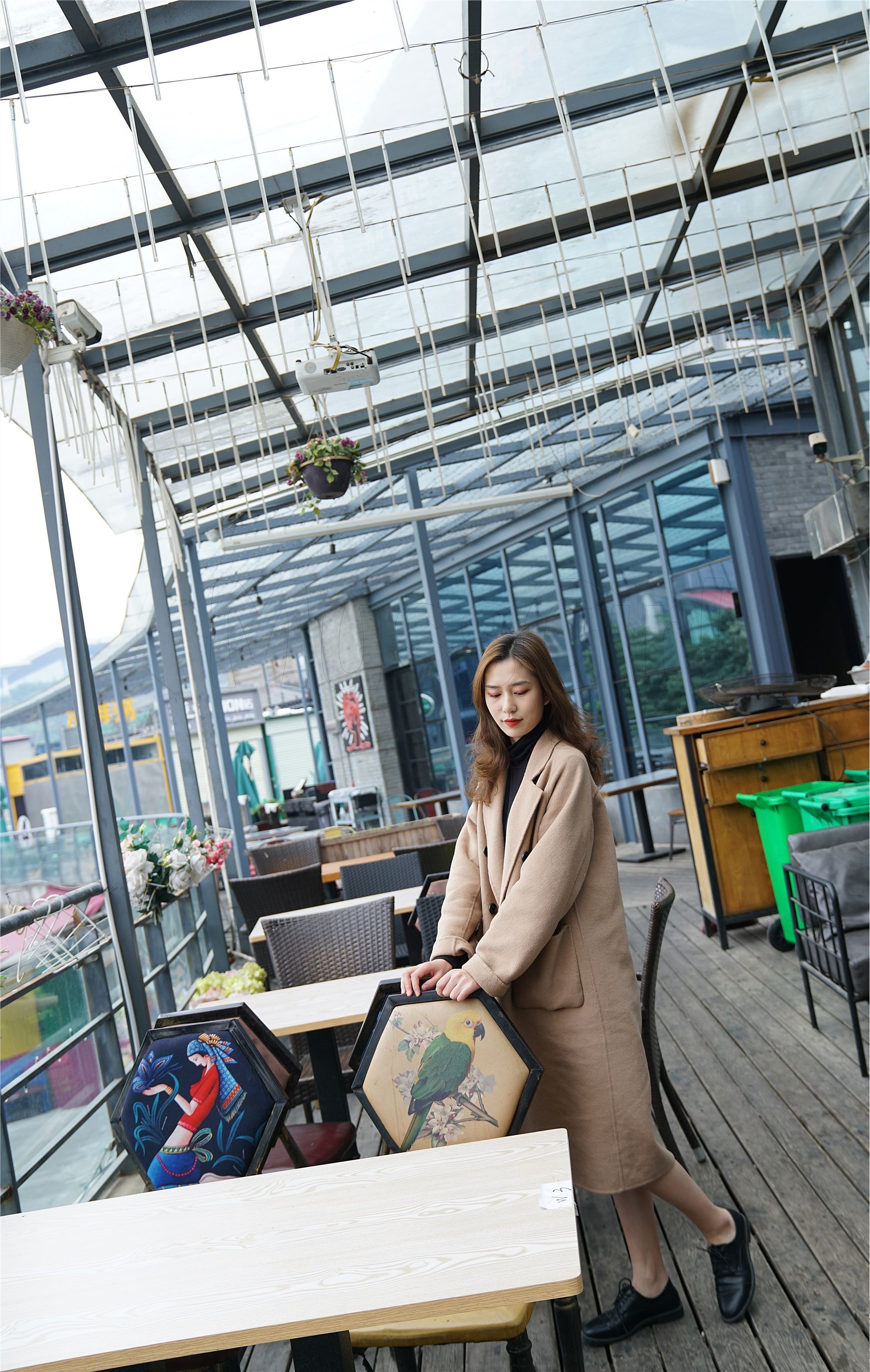 MussGirl慕丝女郎  NO.208 风衣姑娘